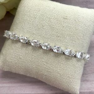 Suzanne Somers | Oval Cubic Zirconia Bracelet